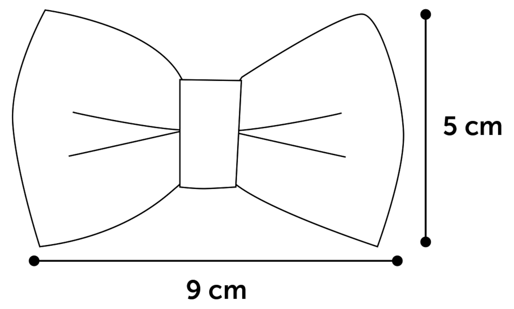 Flamingo  Bow tie Iona Anthracite