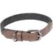 Halsband Yura Zwart & Donkerbruin