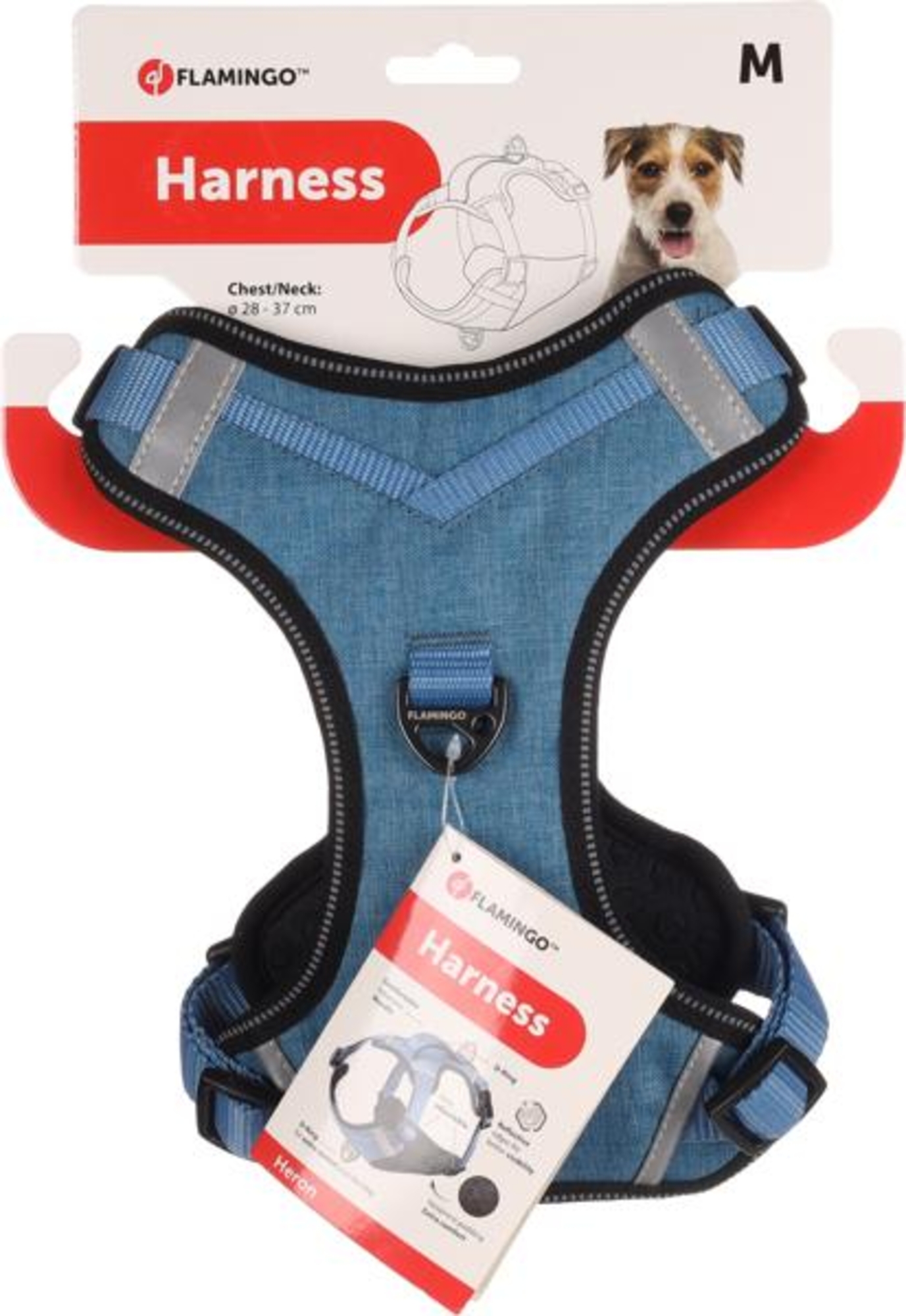 Flamingo Arnés Heron Azul