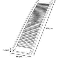 Flamingo Dog ramp Zenna Black