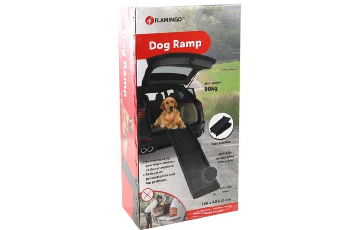 Flamingo Dog ramp Zenna Black