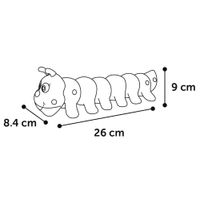 Flamingo Speelgoed Gwen Rups Geel