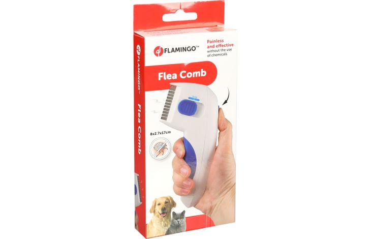 Flamingo Elektrische vlooienkam Puleks