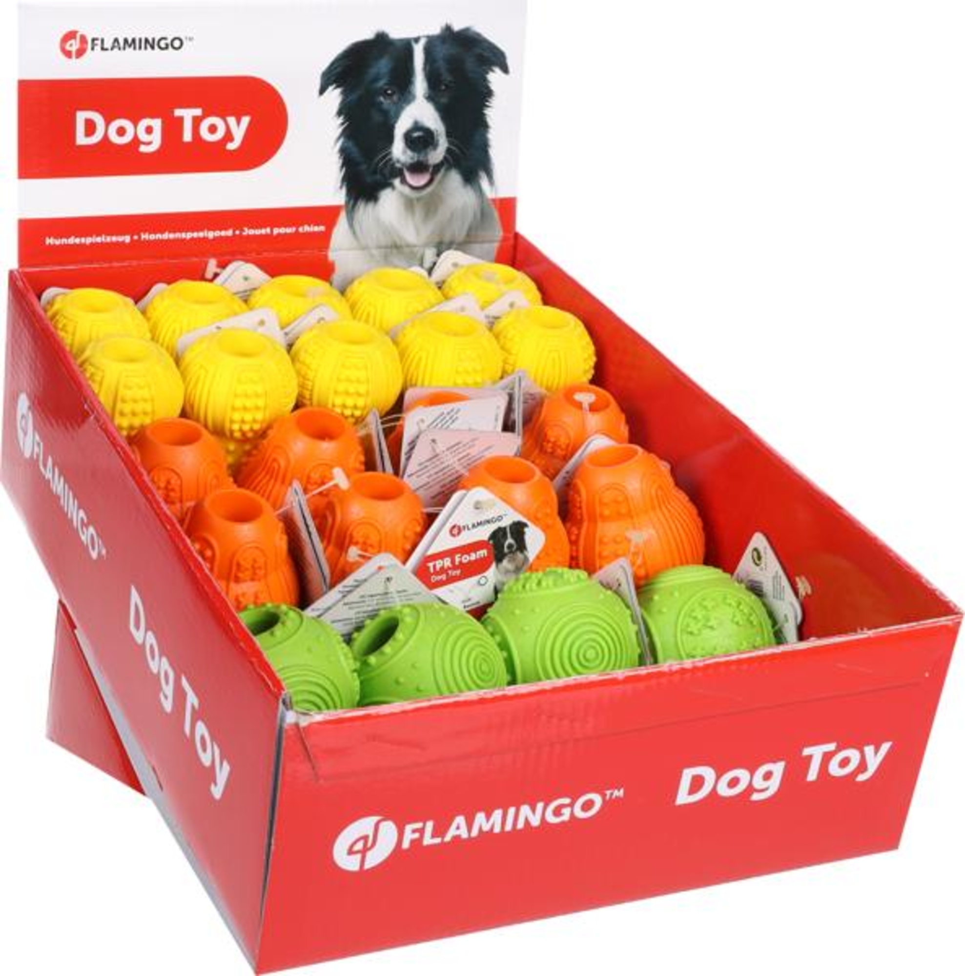 Flamingo Jouet Haspy Balle & Haltère & Football américain Plusieurs couleurs