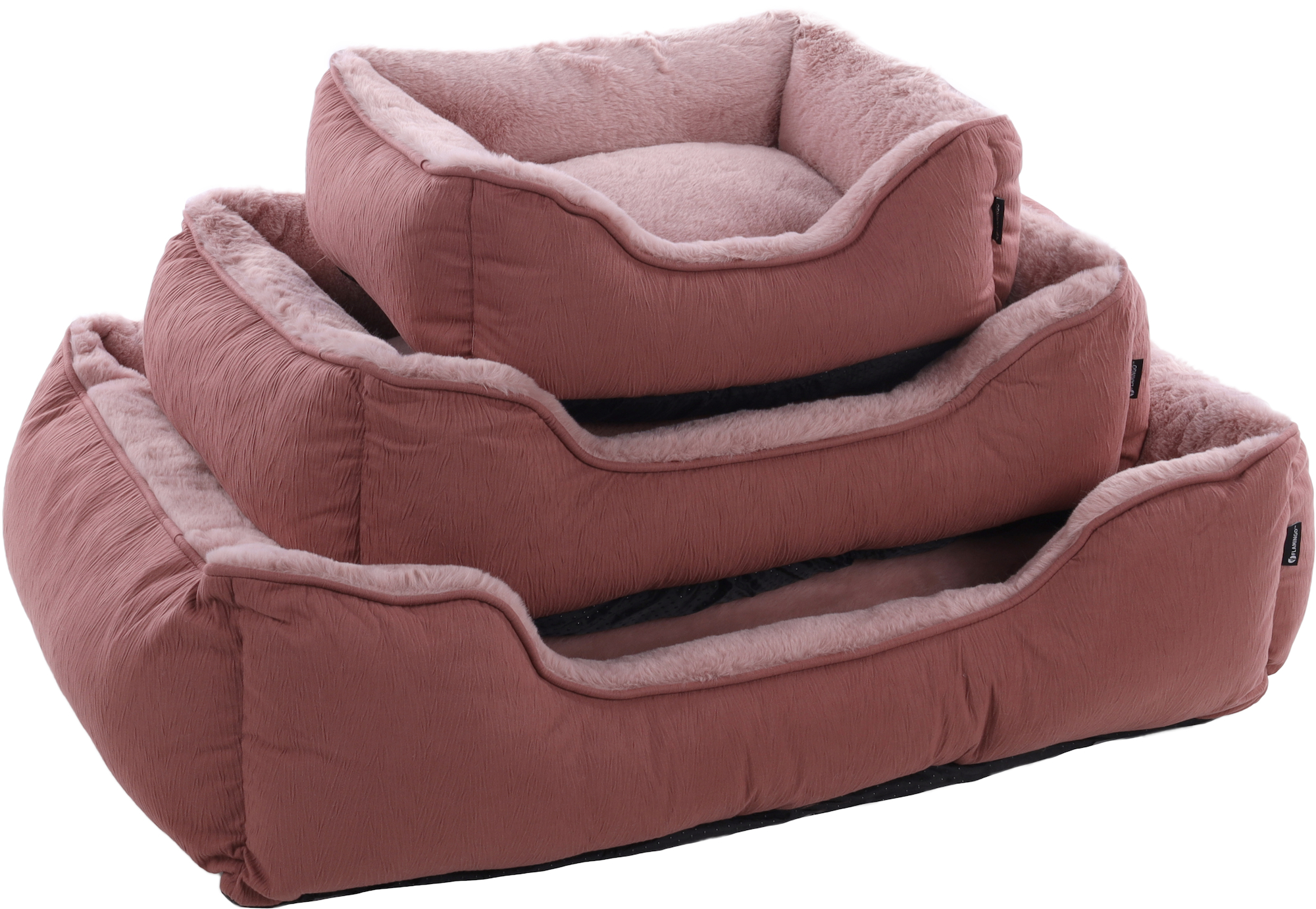 Pink flamingo dog outlet bed