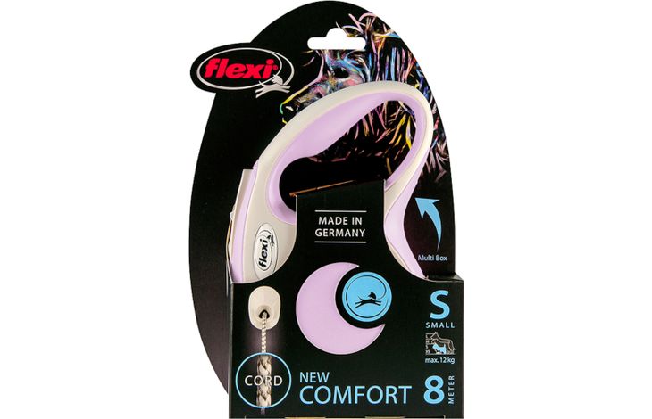 Flexi Flexi Roll-Leine New Comfort Cord Rosa