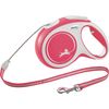 Flexi Roll-Leine New Comfort Cord Rot