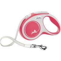 Flexi Flexi Retractable leash New Comfort Tape Red