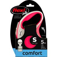 Flexi Flexi Retractable leash New Comfort Tape Red