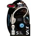 Flexi Roll-Leine New Comfort Tape Schwarz