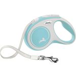 Flexi Guinzaglio retrattile New Comfort Fettuccia Azzurro chiaro Flexi Guinzaglio retrattile New Comfort Fettuccia Azzurro chiaro