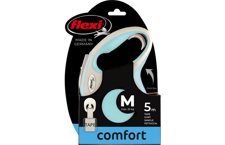 Flexi Flexi Rollijn New Comfort Band Lichtblauw