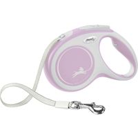 Flexi Flexi Guinzaglio retrattile New Comfort Fettuccia Rosa