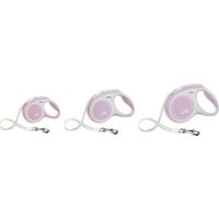 Flexi Flexi Guinzaglio retrattile New Comfort Fettuccia Rosa