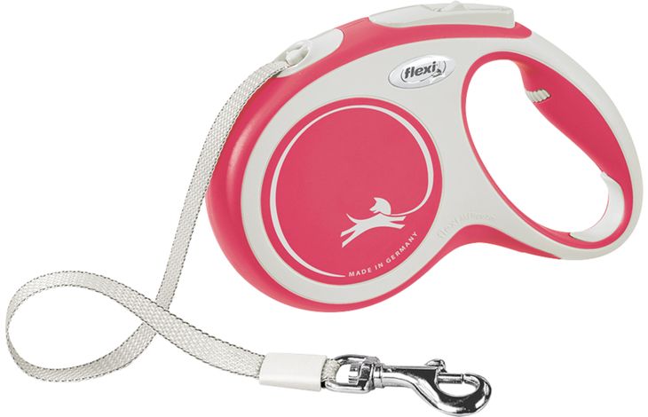 Flexi Flexi Rollijn New Comfort Band Rood