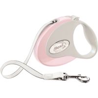 Flexi Flexi Retractable leash Style Tape Pink