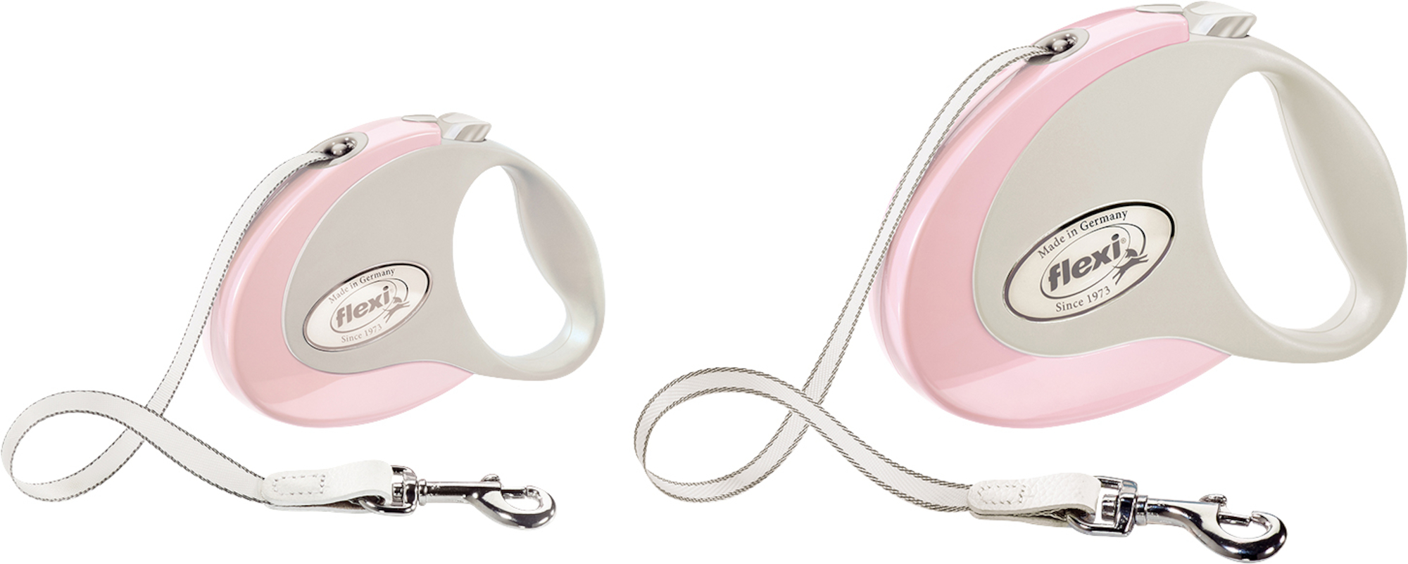 Flexi Flexi Retractable leash Style Tape Pink