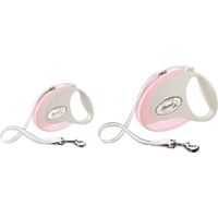 Flexi Flexi Retractable leash Style Tape Pink