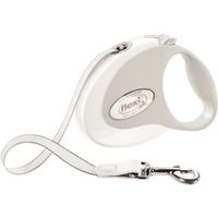 Flexi Flexi Retractable leash Style Tape White