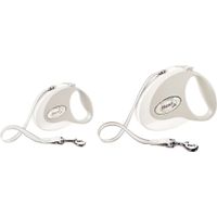 Flexi Flexi Retractable leash Style Tape White