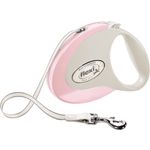 Flexi Retractable leash Style Tape Pink