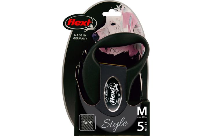 Flexi Flexi Rollijn Style Tape Zwart