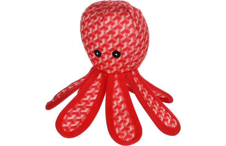 Blauw Ronde Nadeel Speelgoed Strong Stuff Octopus Roze | 521038 | Flamingo Pet Products