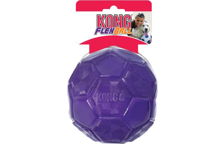 Kong® Kong® Speelgoed Flexball Voetbal Paars