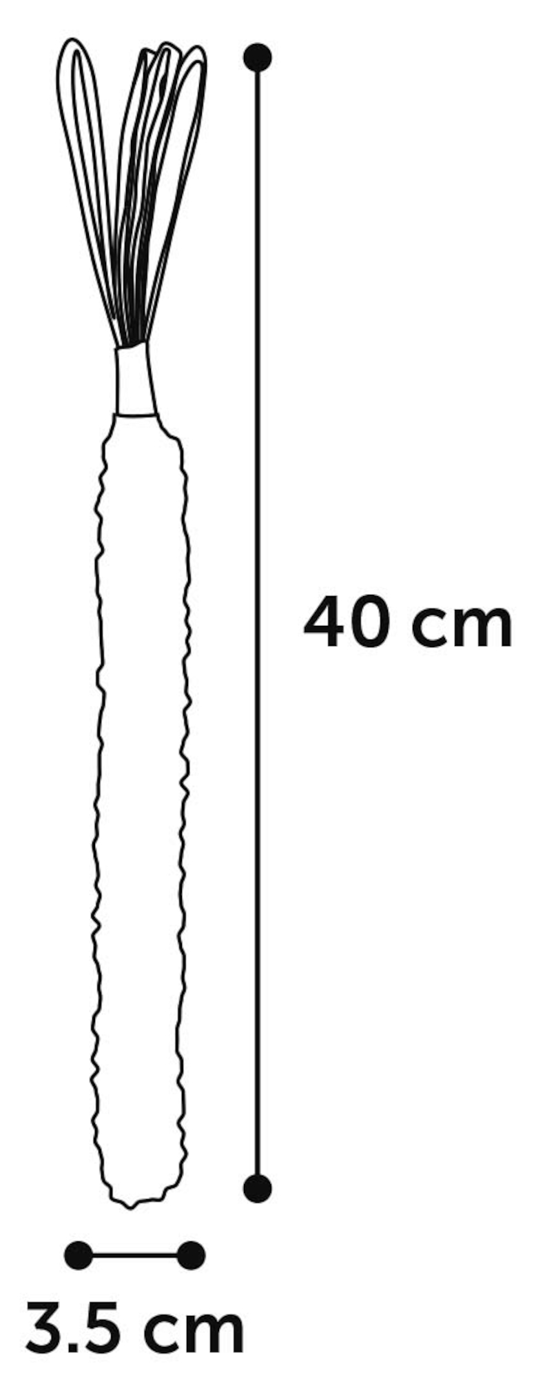 Flamingo Giocattolo Movas Bastone Intrecciato Rosso & Nero