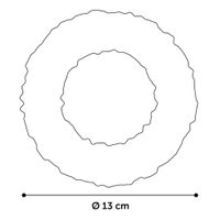 Flamingo Toy Movas Ring Woven Red & Black