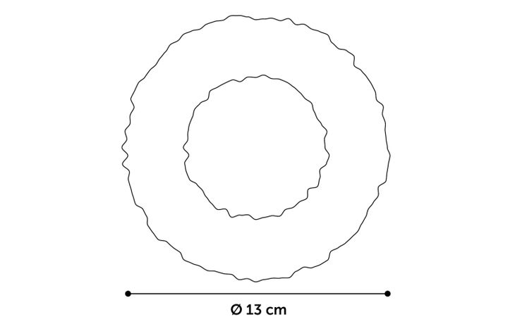 Flamingo Toy Movas Ring Woven Red & Black