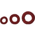 Toy Movas Ring Woven Red & Black