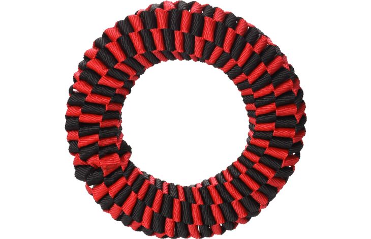 Flamingo Toy Movas Ring Woven Red & Black