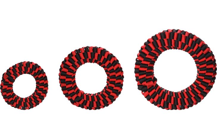 Flamingo Toy Movas Ring Woven Red & Black