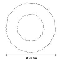 Flamingo Toy Movas Ring Woven Red & Black