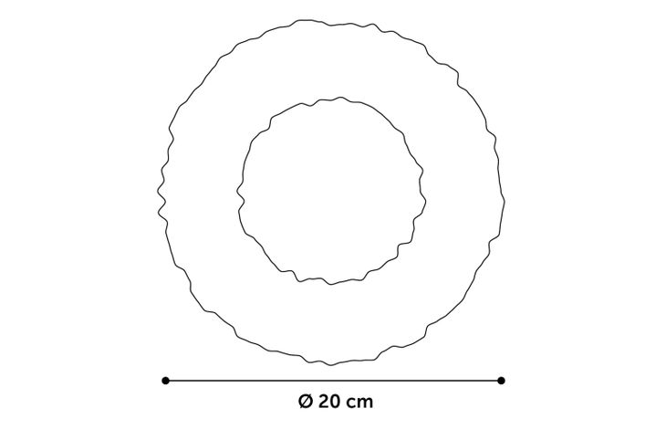 Flamingo Toy Movas Ring Woven Red & Black