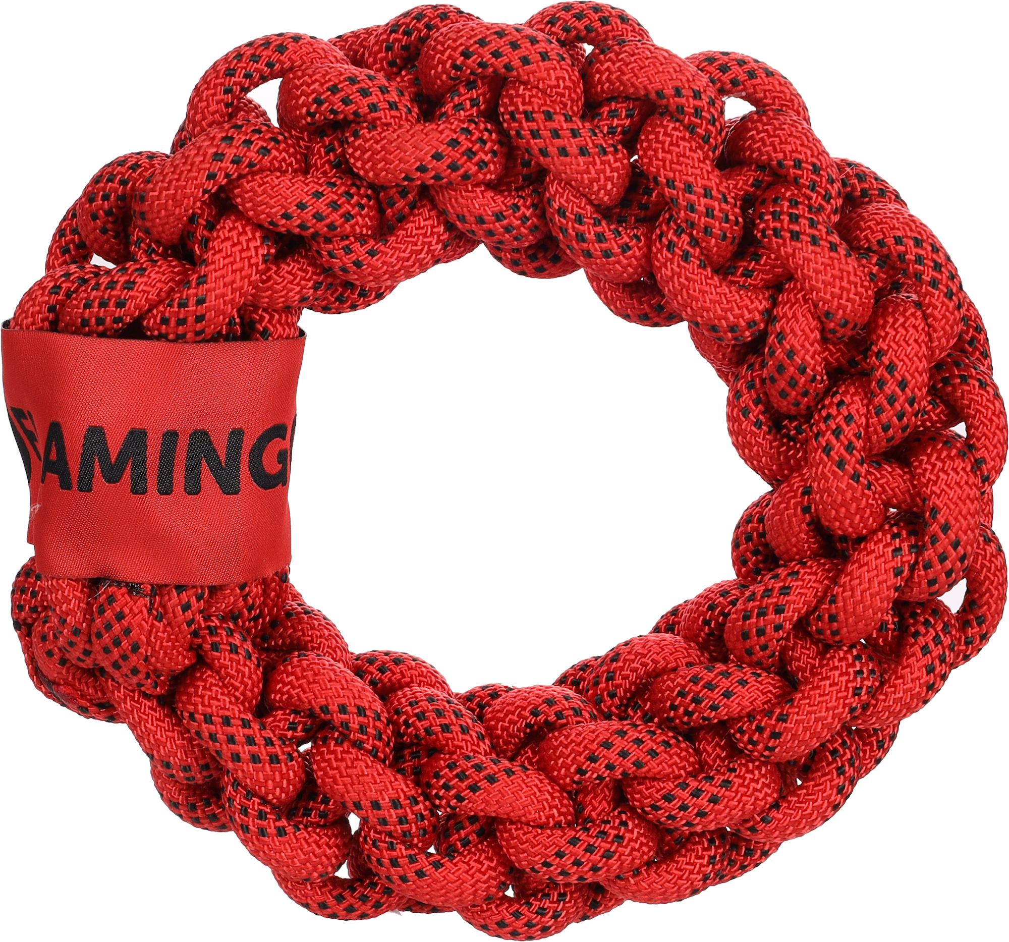 Flamingo Toy Vokas Ring & Cord Woven Red