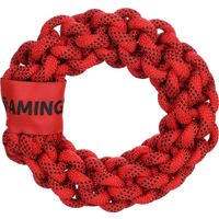 Flamingo Toy Vokas Ring & Cord Woven Red
