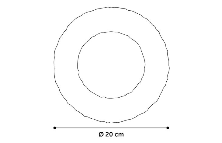 Flamingo Toy Vokas Ring & Cord Woven Red