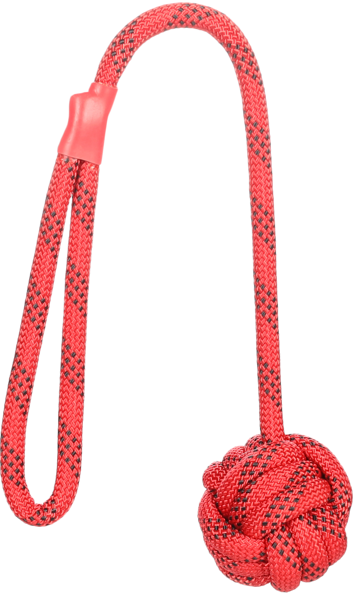 Flamingo Toy Vokas Tug rope & Knotted ball Red
