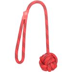 Toy Vokas Tug rope & Knotted ball Red