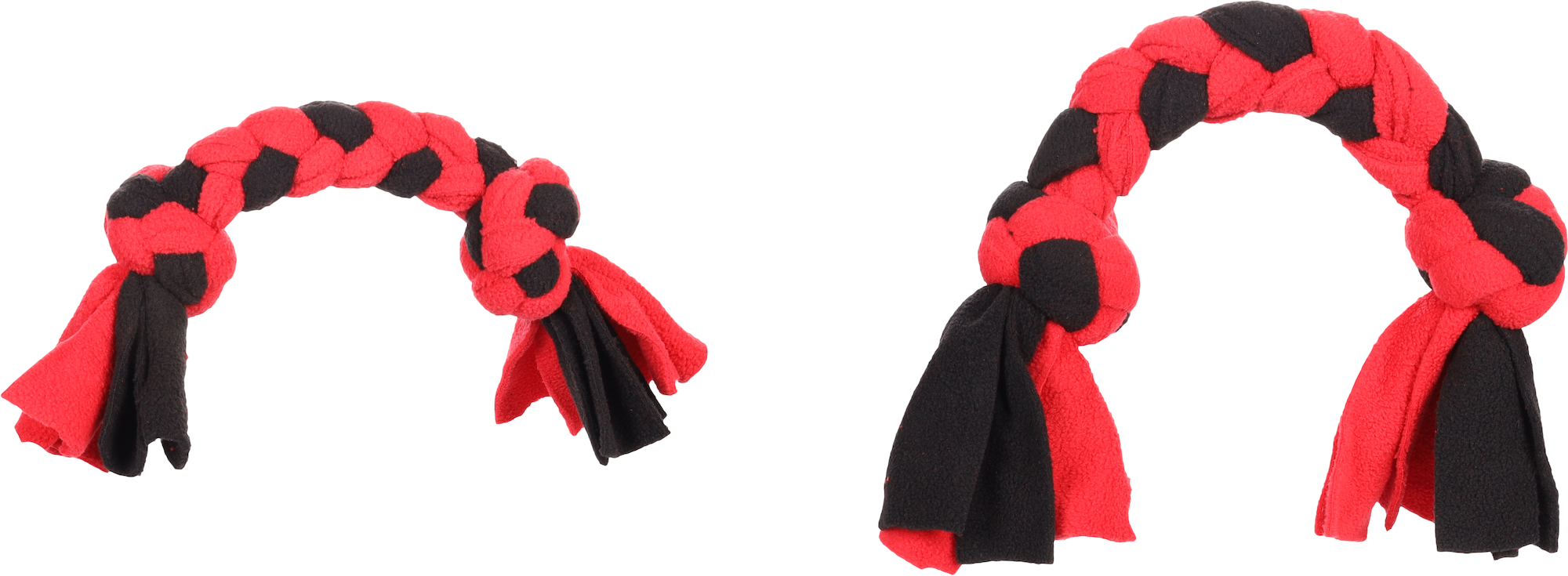 Flamingo Toy Womas Cord Woven with 2 knots Red & Black