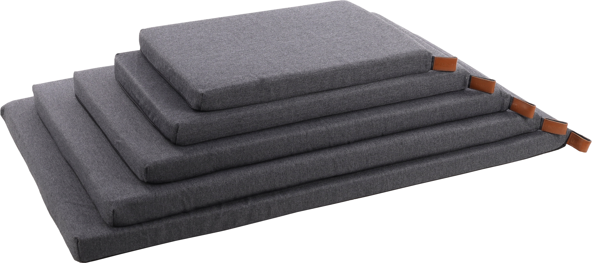 Flamingo Cushion Carlota Rectangle Dark grey