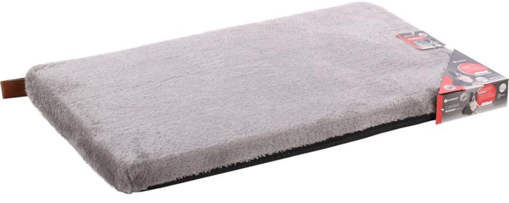 Flamingo Cushion Carlota Rectangle Light grey