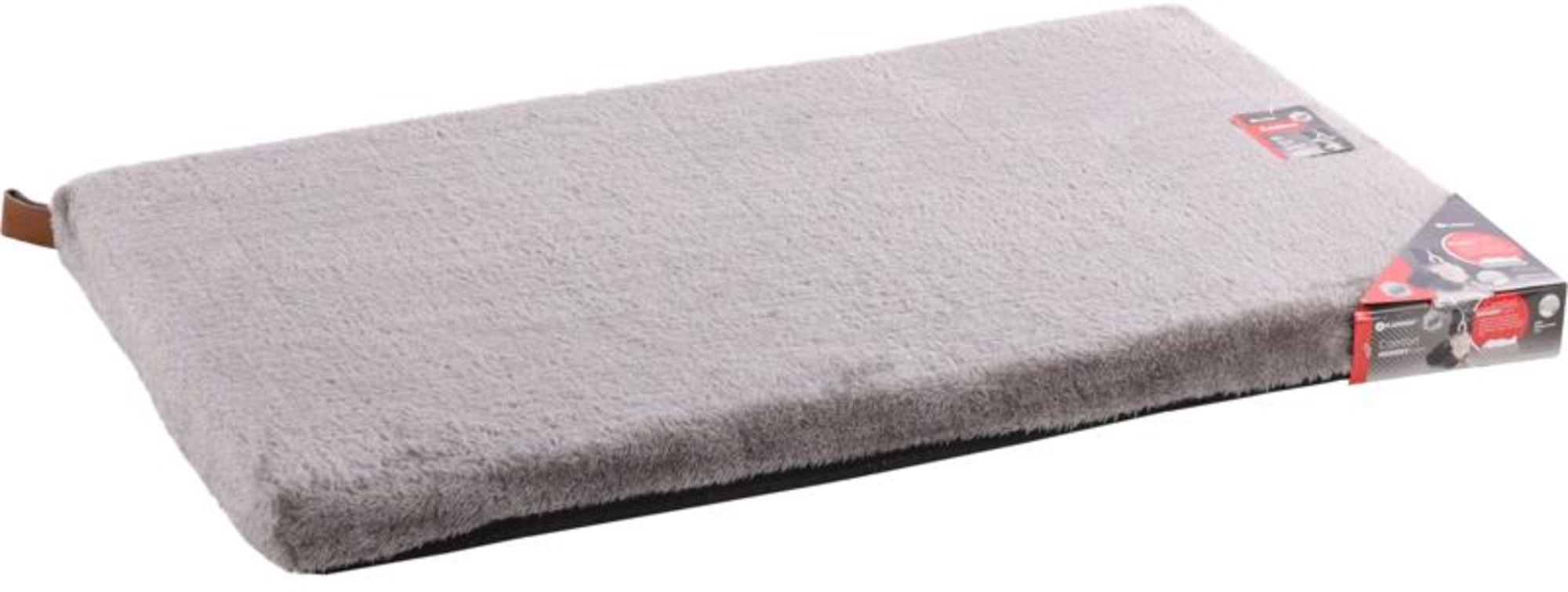 Flamingo Cushion Carlota Rectangle Light grey