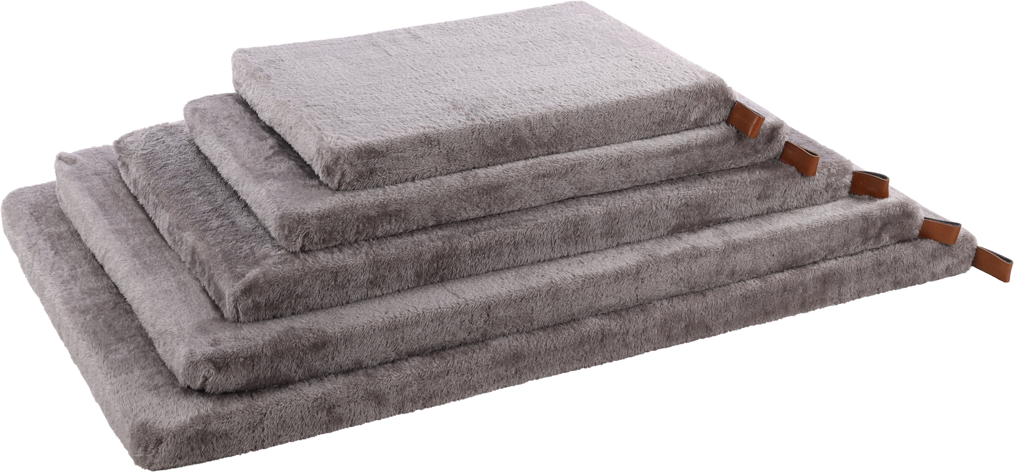 Flamingo Cushion Carlota Rectangle Light grey