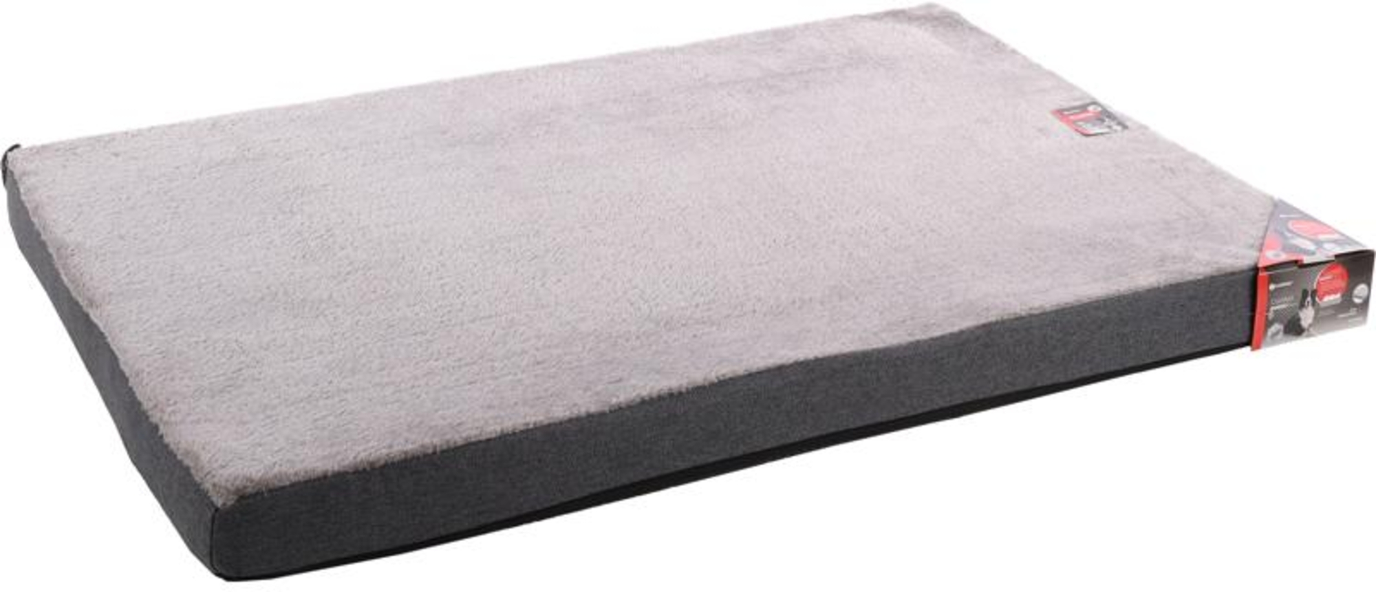 Flamingo Cushion Carlota Rectangle Light grey