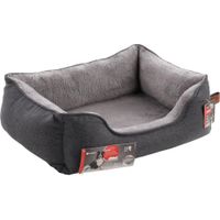 Flamingo Basket Carlota Rectangle Light grey