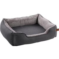 Flamingo Basket Carlota Rectangle Light grey