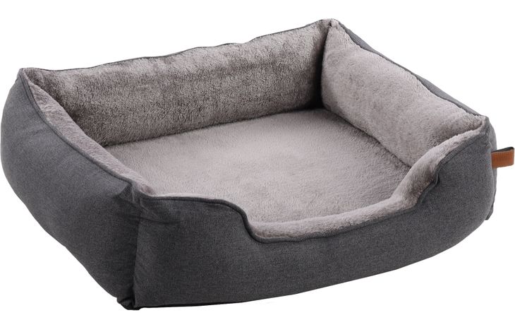 Flamingo Basket Carlota Rectangle Light grey